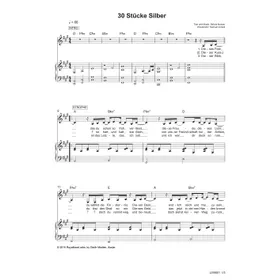 Produktbild des Artikels 30 Stücke Silber (Noten - Download)