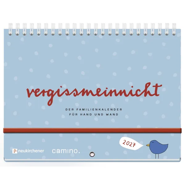 Produktbild des Artikels Vergissmeinnicht 2027 (Kalender - Spiralbindung)