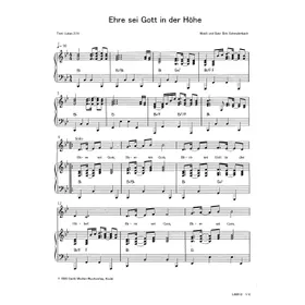 Produktbild des Artikels Ehre sei Gott in der Höhe (Noten - Download)