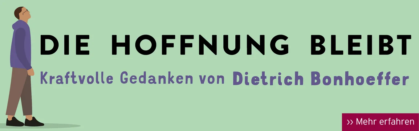 Banner zu bonhoefer