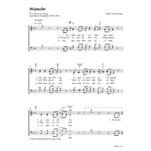Produktbild des Artikels Wünsche (Noten - Download)