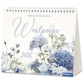 Produktbild des Artikels Wortpoesie 2026 - Tischkalender (Kalender - Spiralbindung)