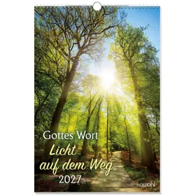 Produktbild des Artikels Gottes Wort - Licht auf dem Weg 2027 (Kalender - Spiralbindung)