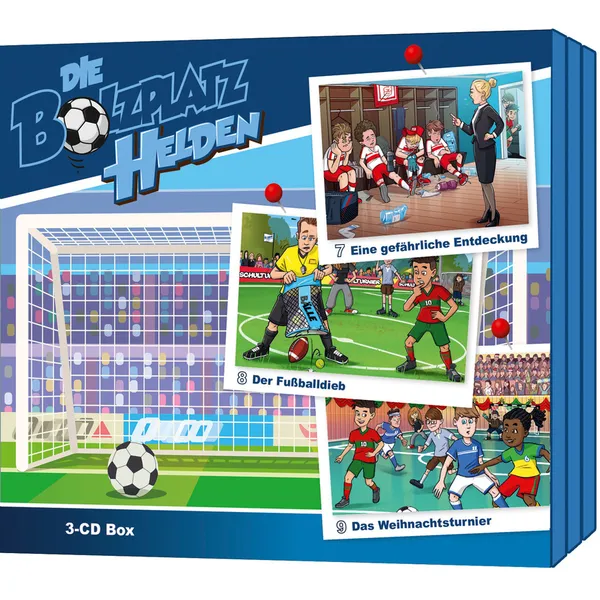 Produktbild des Artikels Die Bolzplatzhelden - CD-Box 3 (Hörbuch/Hörspiel - CD)