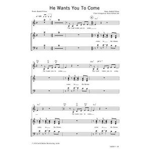 Produktbild des Artikels He Wants You To Come (Noten - Download)