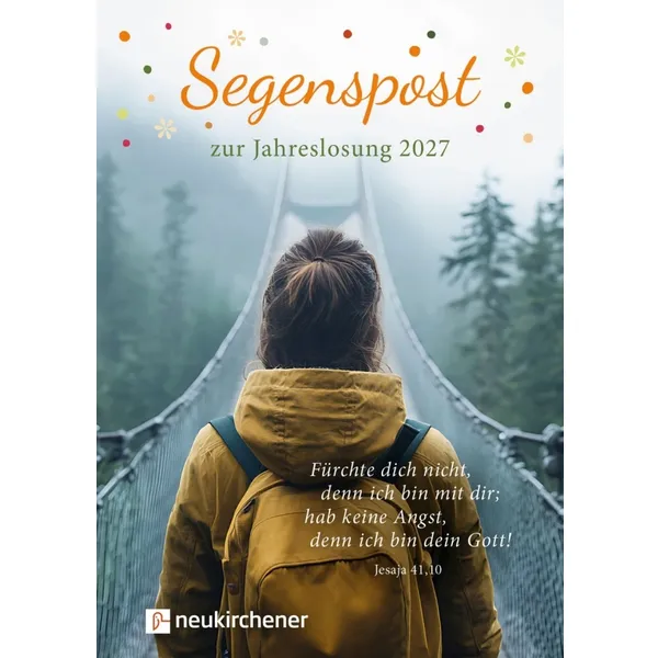 Produktbild des Artikels Segenspost zur Jahreslosung 2027 (Buch - Geheftet)