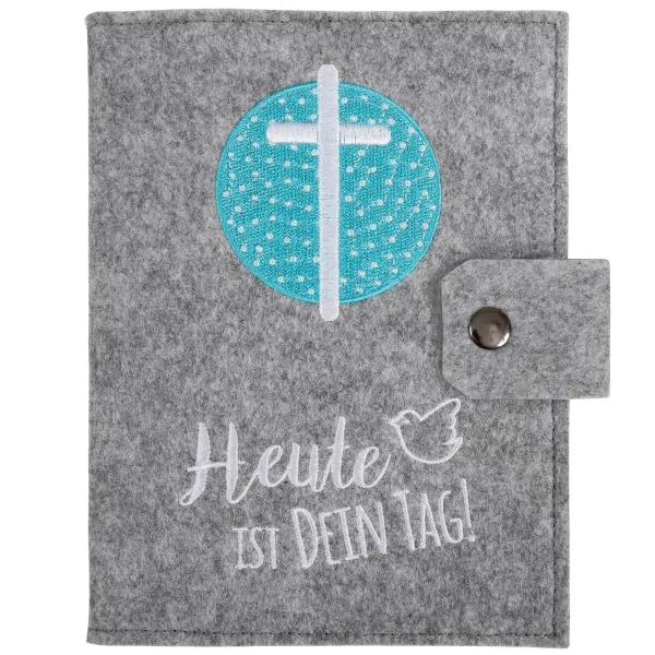 Produktbild des Artikels Buch-Schutzumschlag "Kreuz" blau ()