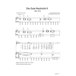 Produktbild des Artikels Die Gute Nachricht II (Str. 4+5) (Noten - Download)