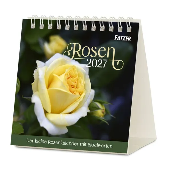 Produktbild des Artikels Rosen 2027 - Tischkalender (Kalender - Spiralbindung)