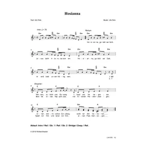 Produktbild des Artikels Hosianna (Noten - Download)