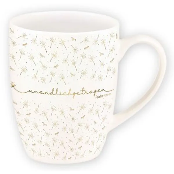 Produktbild des Artikels Tasse "unendlich getragen" (Gold-Edition) ()