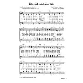 Produktbild des Artikels Fülle mich mit deinem Geist (Noten - Download)