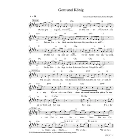 Produktbild des Artikels Gott und König (Noten - Download)