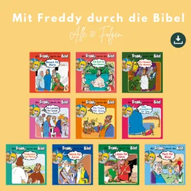 Produktbild des Artikels Mit Freddy durch die Bibel - alle 10 Folgen (MP3-Hörspiel - Download)