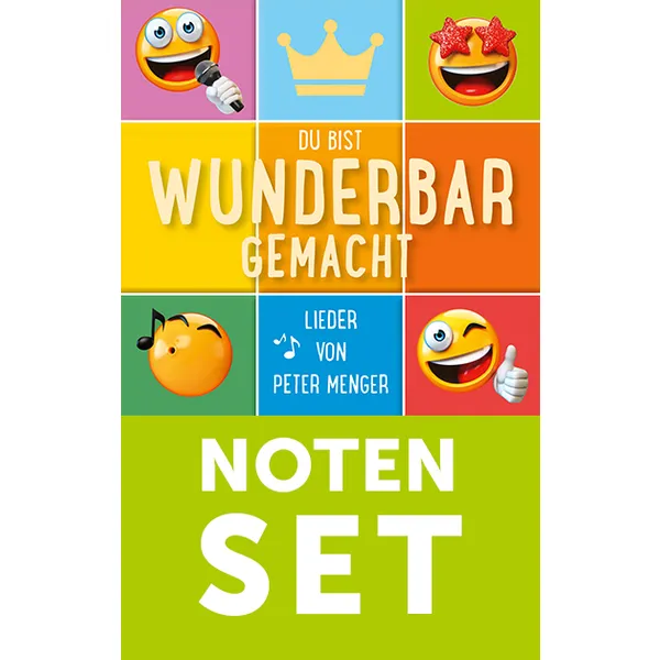 Produktbild des Artikels Du bist wunderbar gemacht (Noten-Set) (Noten - Download)