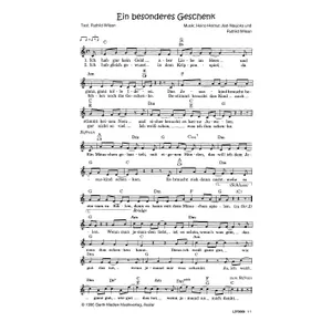 Produktbild des Artikels Ein besonderes Geschenk (Noten - Download)