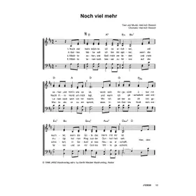 Produktbild des Artikels Noch viel mehr (Noten - Download)