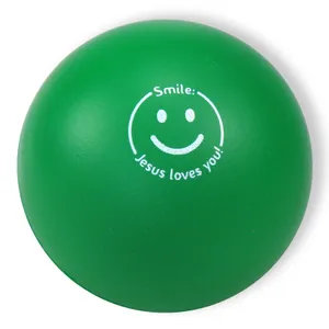 Produktbild des Artikels Softball "Smile - Jesus loves you!" - grün ()