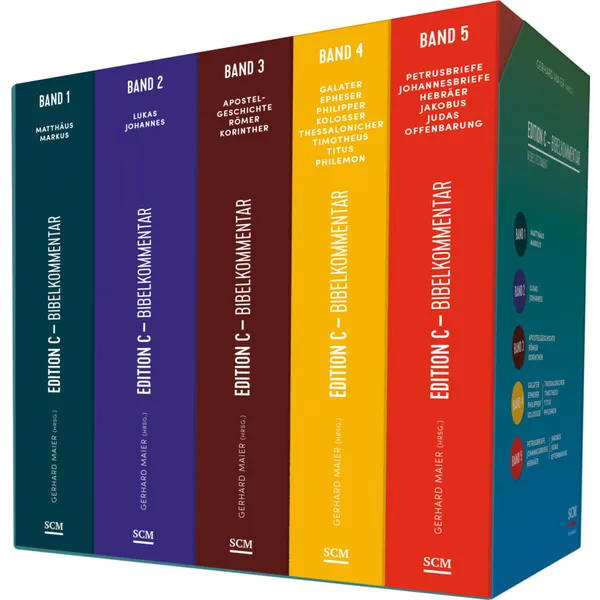 Produktbild des Artikels Edition C Bibelkommentar, Neues Testament, Gesamtausgabe im Schuber (Buch - Paperback)