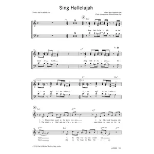 Produktbild des Artikels Sing Hallelujah (Noten - Download)