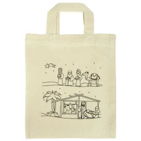 Produktbild des Artikels Baumwolltasche "Krippe" ()