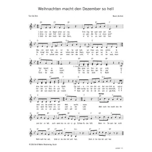 Produktbild des Artikels Weihnachten macht den Dezember so hell (Noten - Download)