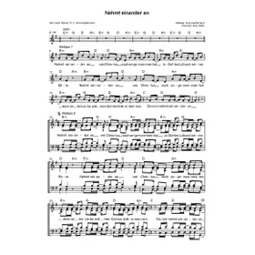 Produktbild des Artikels Nehmt einander an (Noten - Download)