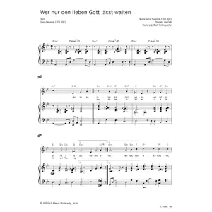 Produktbild des Artikels Wer nur den lieben Gott lässt walten (Noten - Download)