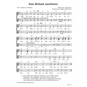Produktbild des Artikels Zum Heiland auserkoren (Noten - Download)