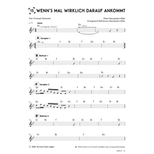Produktbild des Artikels Wenn's mal wirklich darauf ankommt (Bandsheet) (Noten - Download)