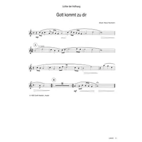 Produktbild des Artikels Gott kommt zu dir (Blockflöte) (Noten - Download)