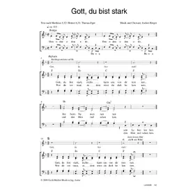 Produktbild des Artikels Gott, du bist stark (Noten - Download)