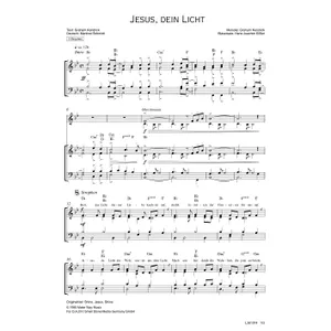 Produktbild des Artikels Jesus dein Licht (Noten - Download)