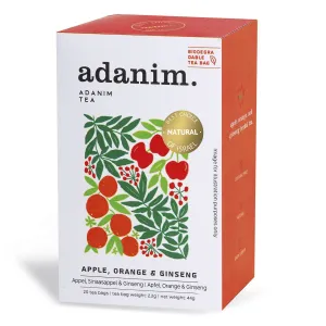 Produktbild des Artikels Kräutertee mit Apfel, Orange und Ginseng (Lebensmittel)