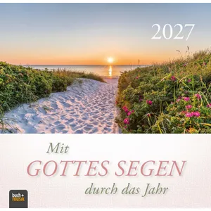 Produktbild des Artikels Mit Gottes Segen durch das Jahr 2027 (Kalender - Spiralbindung)
