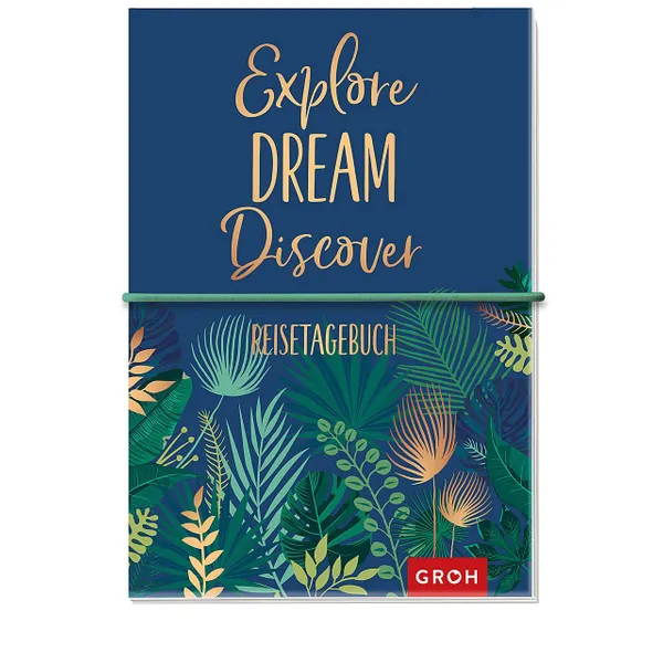 Produktbild des Artikels Explore Dream Discover Reisetagebuch (Schreibwaren - Flexcover)