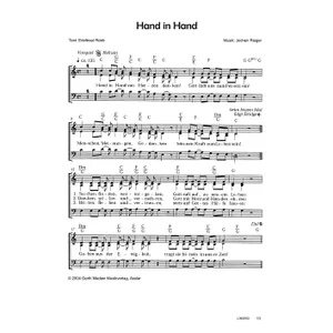 Produktbild des Artikels Hand in Hand (Noten - Download)