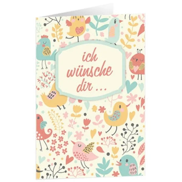 Produktbild des Artikels CD-Card: Ich wünsche dir... (Schreibwaren)