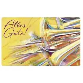 Produktbild des Artikels Frühstücksbrettchen "Alles Gute!" ()