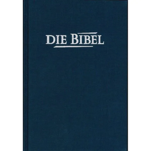 Produktbild des Artikels Elberfelder Bibel - Taschenausgabe dunkelblau (Bibel - Leinen)