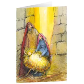 Produktbild des Artikels Kunstkarten "Der Retter ist geboren" 6 Stk. (Schreibwaren)