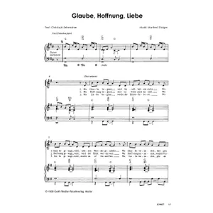 Produktbild des Artikels Glaube, Hoffnung, Liebe (Noten - Download)