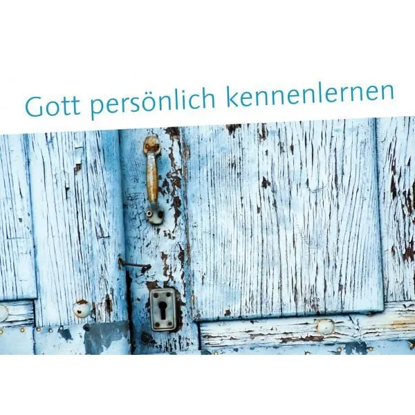 Produktbild des Artikels Gott persönlich kennenlernen (Buch - Geheftet)
