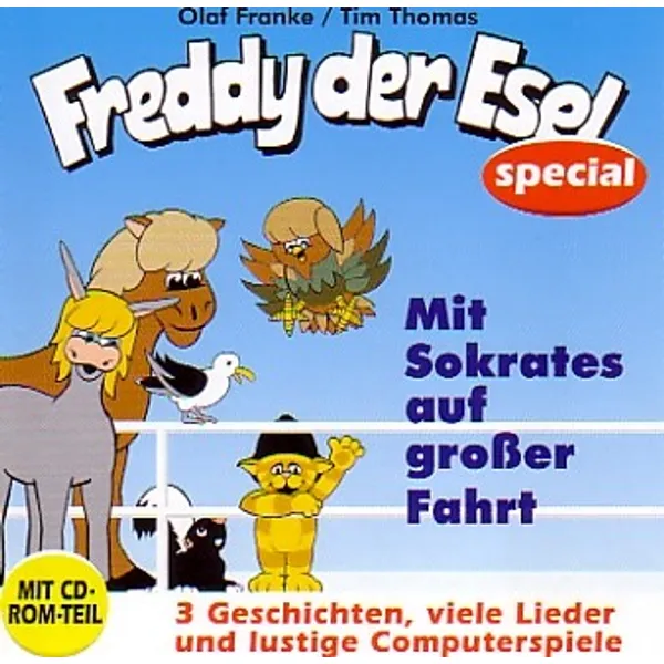 Produktbild des Artikels Freddy der Esel - Mit Sokrates auf großer Fahrt (Hörbuch/Hörspiel - CD)