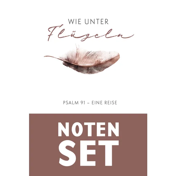 Produktbild des Artikels Wie unter Flügeln (Noten-Set) (Noten - Download)