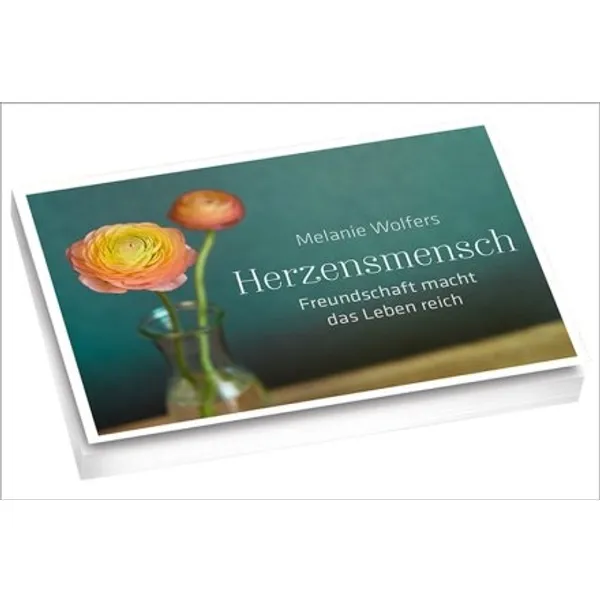 Produktbild des Artikels Postkartenbuch "Herzensmensch" (Schreibwaren)