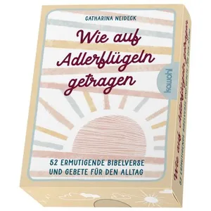 Produktbild des Artikels Karten-Box: Wie auf Adlerflügeln getragen (Schreibwaren)