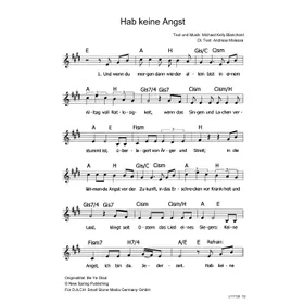 Produktbild des Artikels Hab keine Angst (Noten - Download)