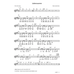 Produktbild des Artikels Lebenssonne (Noten - Download)