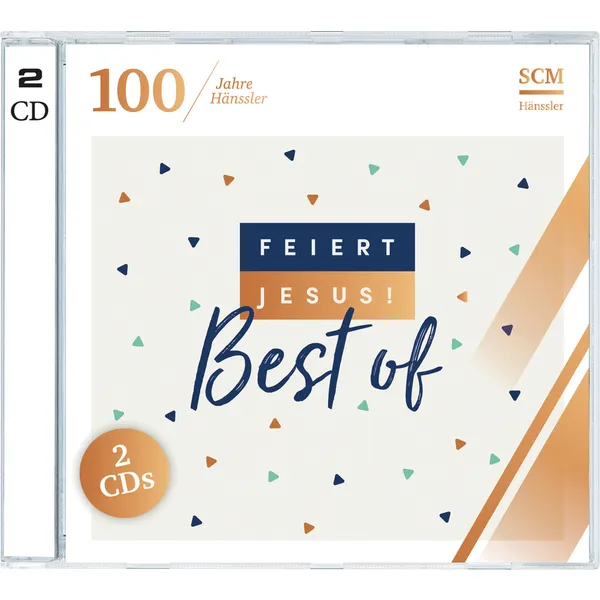 Produktbild des Artikels Feiert Jesus! Best of (100 Jahre Hänssler) (Audio - Doppel-CD)